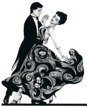 clipart ballroom dancing